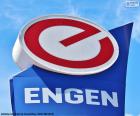Engen Petroleum logo Güney Afrikalı bir petrol ve Gaz şirketi. Mevcut 20'den fazla ülkede, başta olmak üzere Afrika ve Hint Okyanusu Adaları